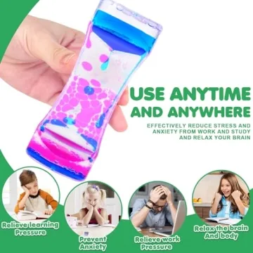 Liquid Timer - Sensory Toy for Relaxation and Stress Relief