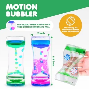 Liquid Timer - Sensory Toy for Relaxation and Stress Relief