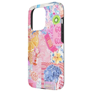 Stylish iPhone 15 Pro Case with Italian Beach Design