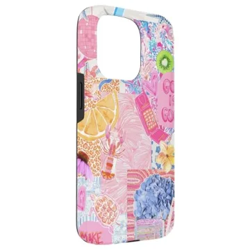 Stylish iPhone 15 Pro Case with Italian Beach Design