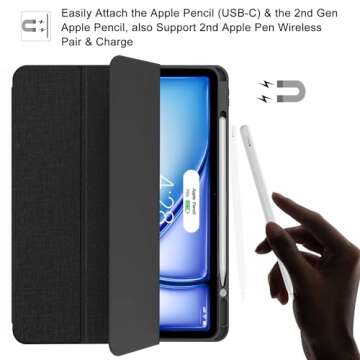 Soke iPad Air & Pro Case - Full Protection & Pencil Holder