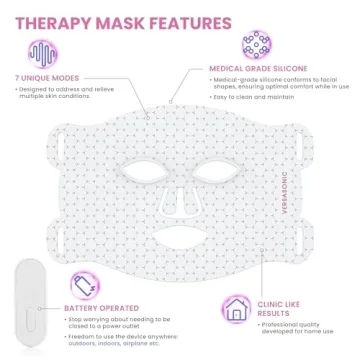 Versasonic Red Light Therapy Face Mask for Skin Rejuvenation