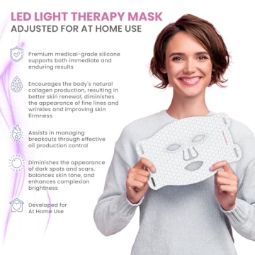 Versasonic Red Light Therapy Face Mask for Skin Rejuvenation
