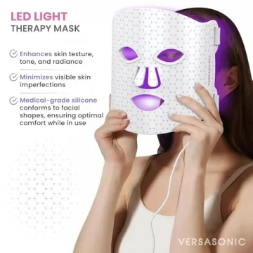 Versasonic Red Light Therapy Face Mask for Skin Rejuvenation
