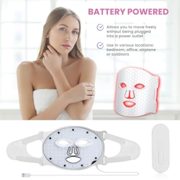Versasonic Red Light Therapy Face Mask for Skin Rejuvenation