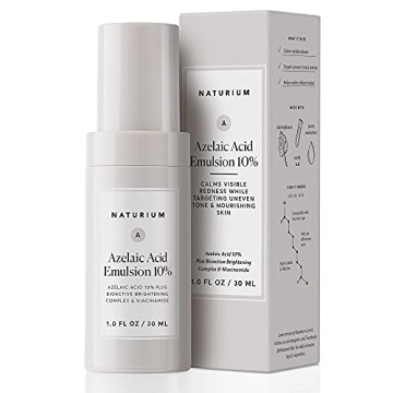 Naturium Azelaic Acid Emulsion - 10% Azelaic Acid with Niacinamide - Radiant Skin Care 1 oz