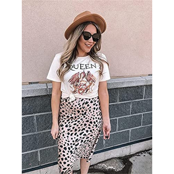 Womens Vintage Band Graphic Tee - Soft & Stylish