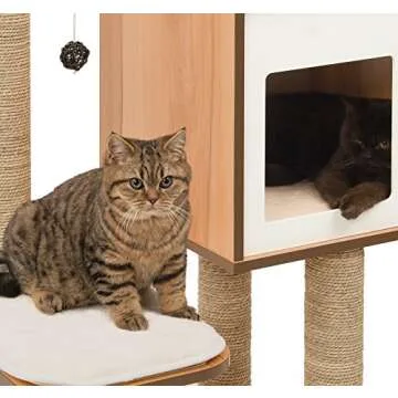 Vesper Cat Tree - Stylish, Durable, and Easy to Assemble