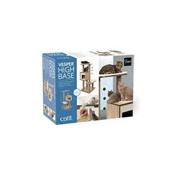 Vesper Cat Tree - Stylish, Durable, and Easy to Assemble