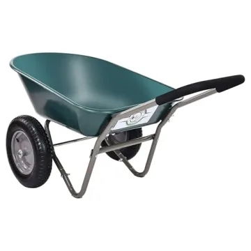 Elevon 2-Wheel Gardening Utility Wheelbarrow Durable Yard Cart
