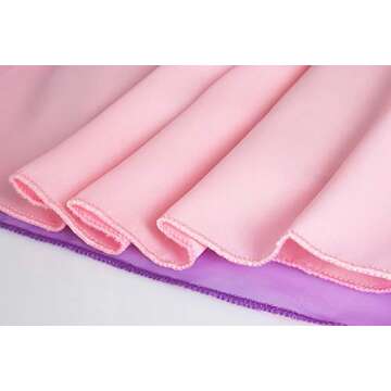 ReliBeauty Puff Sleeve Princess Dress with Accessories