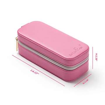 Chic SANQIANWAN Jewelry Organizer for Stylish Travel