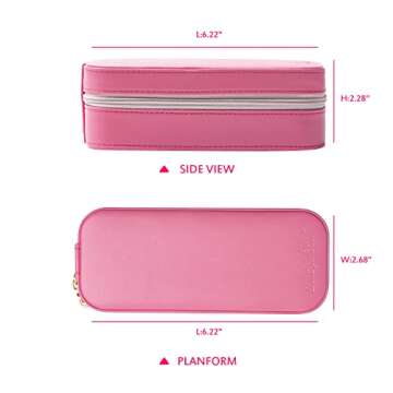 Chic SANQIANWAN Jewelry Organizer for Stylish Travel