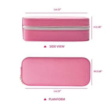 Chic SANQIANWAN Jewelry Organizer for Stylish Travel