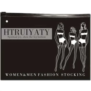 HTRUIYA Women's Sexy Flash Long-Sleeved Slit 30D Lingerie Bodystocking Oily Sheer Crotchless Body Tights (black)