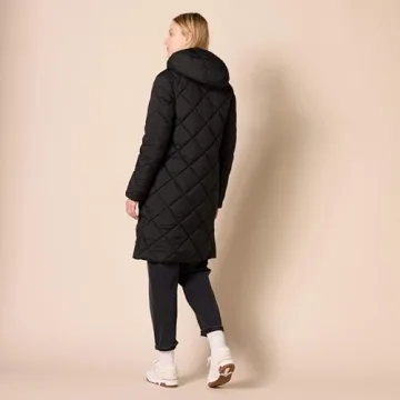 Stylish Amazon Essentials Quilted Winter Coat for Women