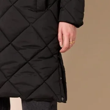 Stylish Amazon Essentials Quilted Winter Coat for Women