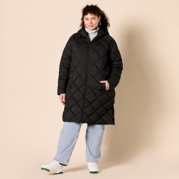 Stylish Amazon Essentials Quilted Winter Coat for Women