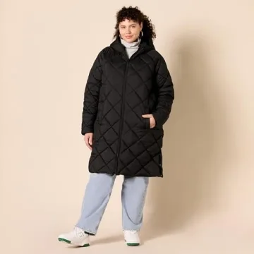 Stylish Amazon Essentials Quilted Winter Coat for Women