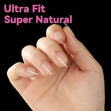 UNA GELLA Short Almond Gel Nail Tips 360pcs 15 Sizes Clear Press on Nails Base Tips False Fake Full Acrylic Nails Short Almond Shaped For Nail Extension DIY Salon Soft Gel Tips