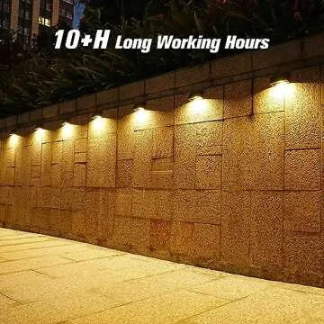 VOLISUN Solar Fence Post Lights 6 Pack, 8 Colors,Fence Lights Solar Powered, Solar Fence Light Outdoor Waterproof, LED Fence Post Solar Light for Backyard Fence,Outdoor Solar Light for Fence