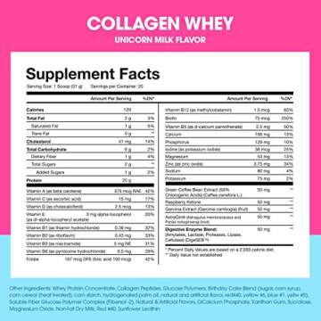Obvi Collagen Whey Protein Powder | Post Workout Shake, Supports Muscle Growth, Healthy Hair, Skin, ...