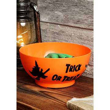 Witch Hand Candy Bowl - Animated Halloween Treats