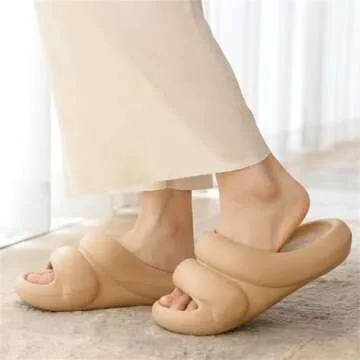GSLMOLN Women’s Slippers - Soft & Non-Slip Comfort