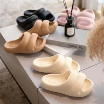 GSLMOLN Women’s Slippers - Soft & Non-Slip Comfort