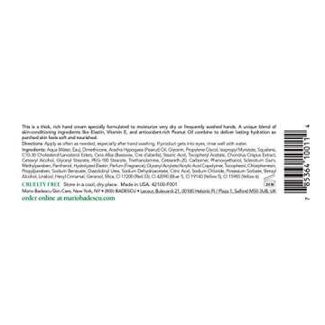 Mario Badescu Elasto-Seamollient Hand Cream - Rich, Thick Hand Lotion for Ultra-dry or Frequently Wa...