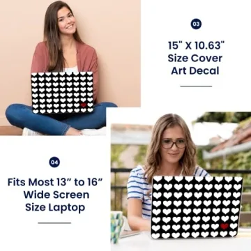 Vibrant LSS Laptop Skin Cover - Fits 13" to 16.5"