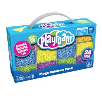 Educational Insights Playfoam Mega Pack with 10 Colors of Playfoam, Non-Toxic, Sensory Toy for Boys & Girls, Ages 3+