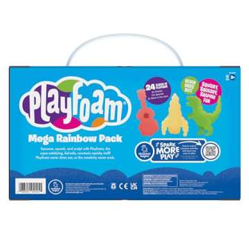 Educational Insights Playfoam Mega Pack with 10 Colors of Playfoam, Non-Toxic, Sensory Toy for Boys & Girls, Ages 3+