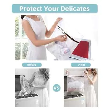 GOGOODA Laundry Mesh Bags - Durable Organizers for Delicates