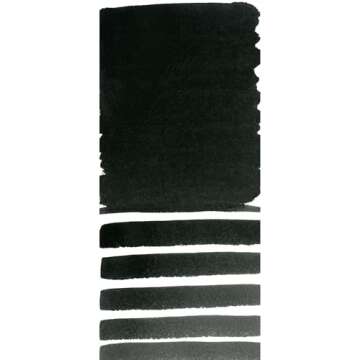 Daniel Smith Extra Fine Watercolor 15ml Paint Tube, Lamp Black (284600003), 0.5 Fl Oz (Pack of 1)