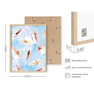 HAUS AND HUES Beach Wall Art - Unique Surfboard Decor