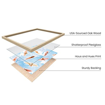 HAUS AND HUES Beach Wall Art - Unique Surfboard Decor