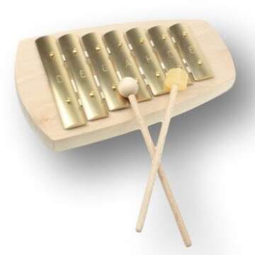 Auris Glockenspiel Xylophone Pentatonic Straight 7 Tone