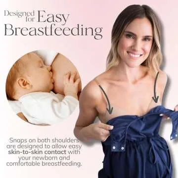 Baby Be Mine Labor and Delivery Gown – Stylish & Functional