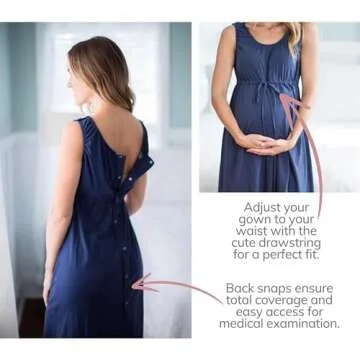 Baby Be Mine Labor and Delivery Gown – Stylish & Functional