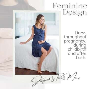 Baby Be Mine Labor and Delivery Gown – Stylish & Functional
