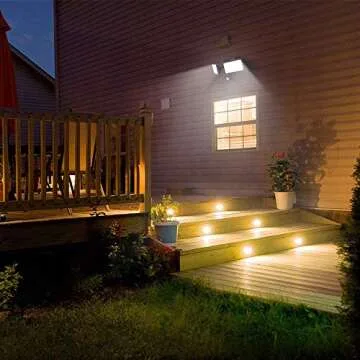 DLLT 20W Motion Sensor LED Flood Light, Outdoor Sensitive Exterior Spot Lights for Home Security, Plug Detector Wall Fixture Lamp for Garage, Porch, Yard, Garden, Pathway, IP65 Waterproof Black