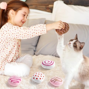 MALLMALL6 Catnip Toys - Interactive Plush for Cats