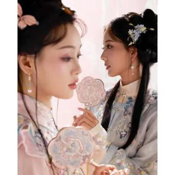 Flower Knows Butterfly Cloud Handheld Mirror - Cute & Durable