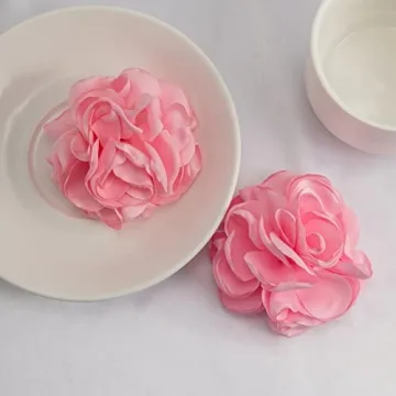 Rannyrena Handmade Flower Shoes Clips for Elegant Styling