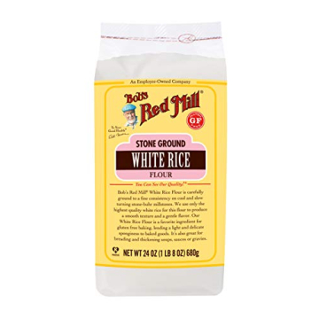 Bob's Red Mill Gluten Free White Rice Flour - Perfect for Baking and Cooking