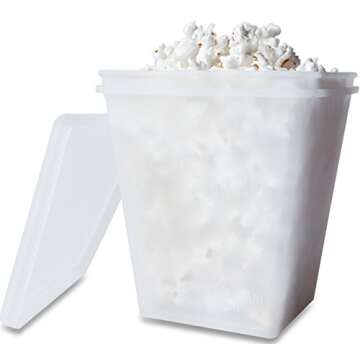 Healthy Microwave Air Popcorn Popper by Cestari 2 Quarts