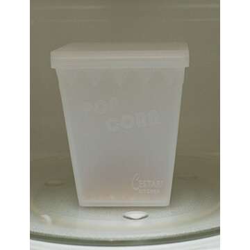 Healthy Microwave Air Popcorn Popper by Cestari 2 Quarts