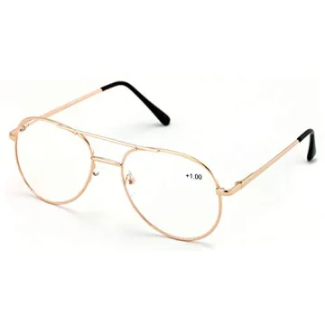 Stylish V.W.E. Classic Aviator Reading Glasses for Everyone