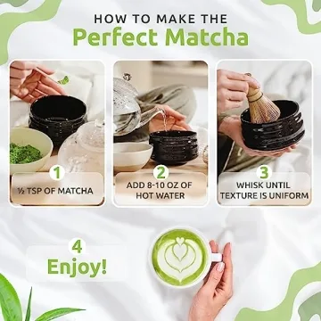 MATCHA DNA Bamboo Whisk Set for Perfect Matcha Preparation